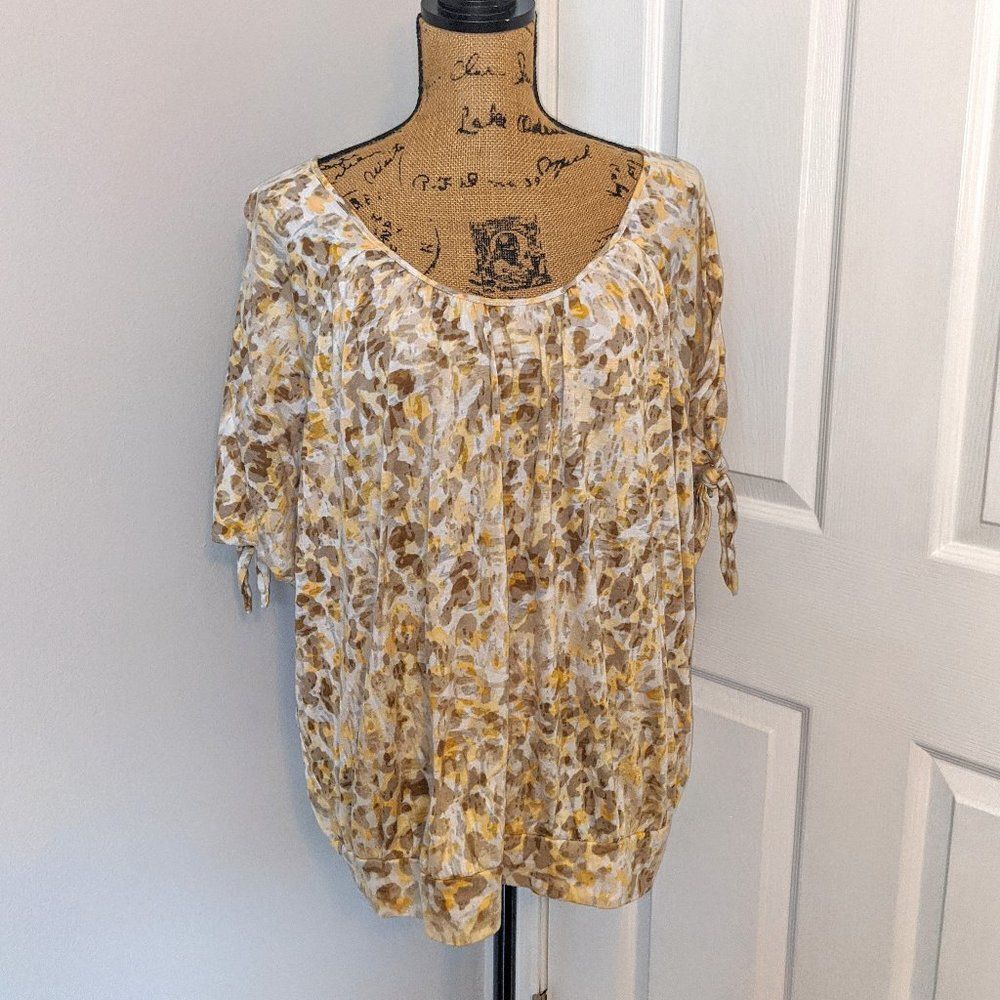 rafaella cold shoulder top